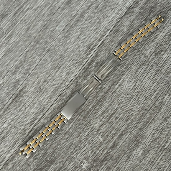 Gold and Silver tone replacement watch band - Picture 4 of 4